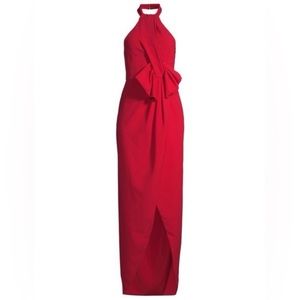 Elegant red dress